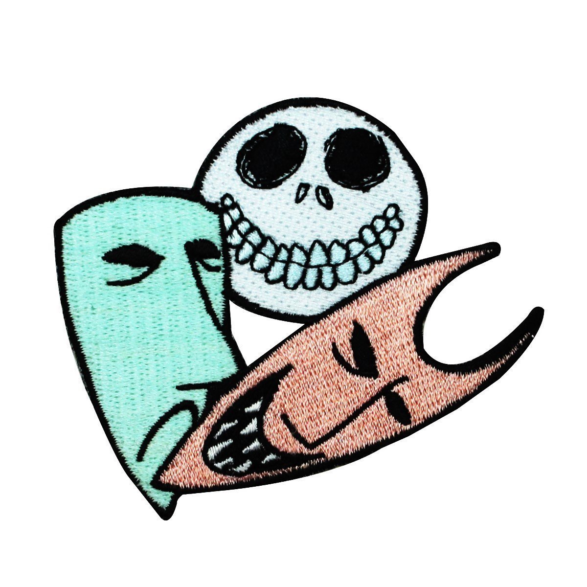 Nightmare Before Christmas Patch TrickorTreater Masks IronOn Craft